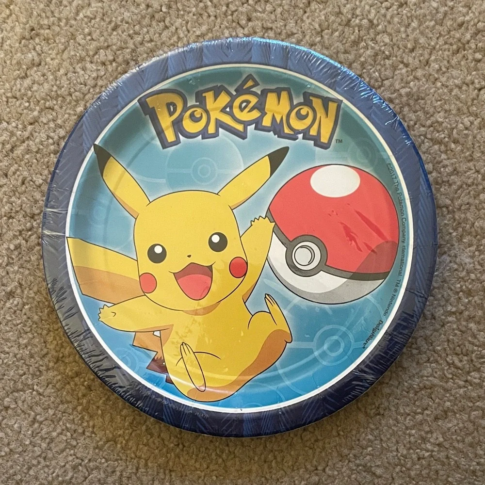 2017 Pokémon Core Party Plates